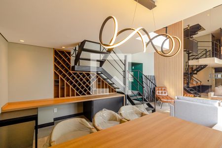 Sala de apartamento para alugar com 1 quarto, 139m² em Bela Vista, São Paulo