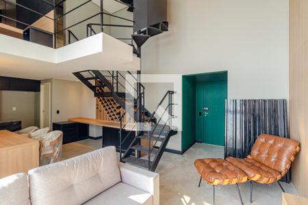 Sala de apartamento para alugar com 1 quarto, 139m² em Bela Vista, São Paulo