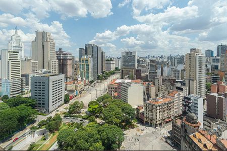 Vista de kitnet/studio para alugar com 1 quarto, 37m² em Centro, São Paulo