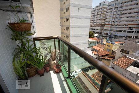 Varanda da Sala de apartamento à venda com 4 quartos, 154m² em Botafogo, Rio de Janeiro