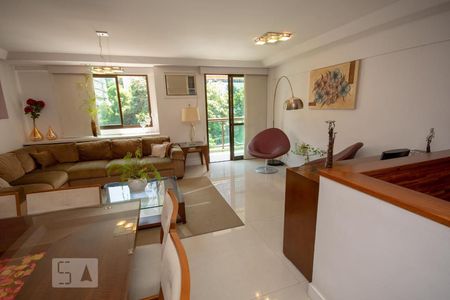 Sala de apartamento à venda com 4 quartos, 154m² em Botafogo, Rio de Janeiro