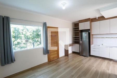 Sala/Cozinha de apartamento à venda com 1 quarto, 48m² em Vila Santana, São Paulo