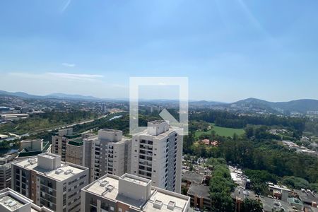 Vista da Suíte  de apartamento para alugar com 1 quarto, 53m² em Alphaville Empresarial, Barueri