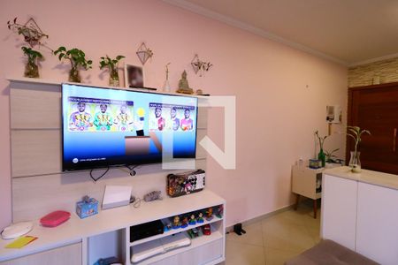 Sala de apartamento à venda com 3 quartos, 150m² em Vila Pires, Santo André