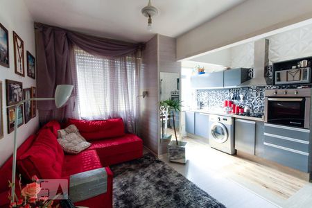 Sala de apartamento à venda com 2 quartos, 58m² em Vila Nova, Porto Alegre