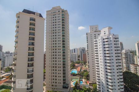 Vista de apartamento à venda com 4 quartos, 196m² em Campo Belo, São Paulo