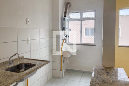 Cozinha de apartamento para alugar com 2 quartos, 44m² em Taquara, Duque de Caxias