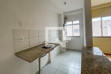 Cozinha de apartamento para alugar com 2 quartos, 44m² em Taquara, Duque de Caxias