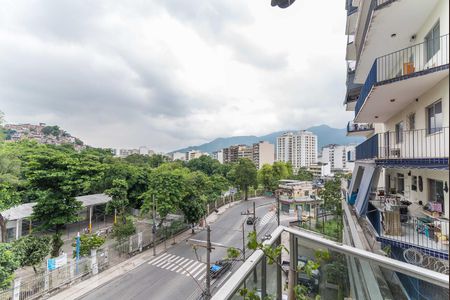 Varanda da Sala - Vista  de apartamento para alugar com 1 quarto, 68m² em Engenho Novo, Rio de Janeiro