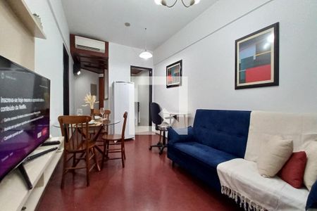 Sala de apartamento à venda com 1 quarto, 43m² em Centro, Campinas