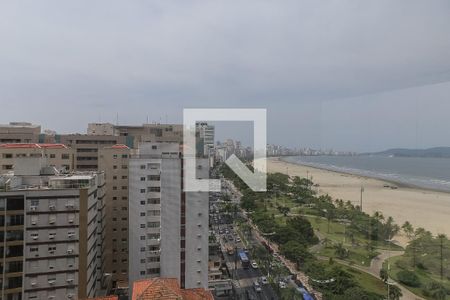 Vista Varanda Suíte de apartamento para alugar com 2 quartos, 105m² em Gonzaga, Santos