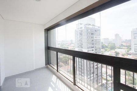 Varanda de kitnet/studio para alugar com 1 quarto, 38m² em Campo Belo, São Paulo