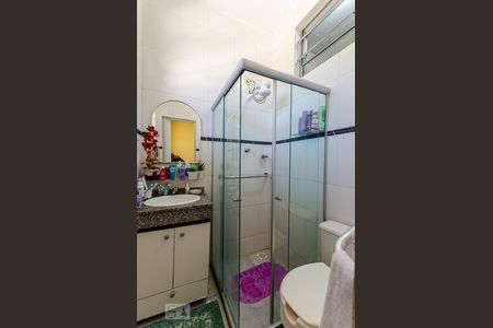 Banheiro da Suíte de apartamento à venda com 3 quartos, 105m² em Fátima, Niterói