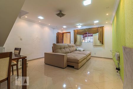 Sala de casa à venda com 2 quartos, 96m² em Vila Valparaíso, Santo André