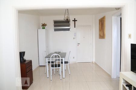 Sala de apartamento para alugar com 1 quarto, 52m² em Ocian, Praia Grande