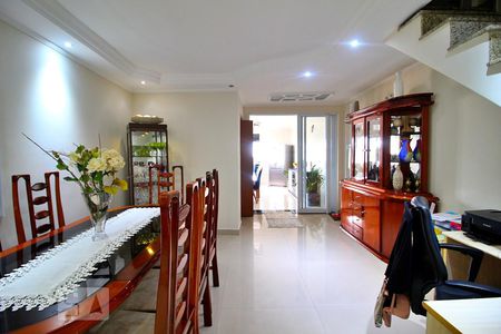 Sala de Jantar de casa à venda com 4 quartos, 390m² em Parque João Ramalho, Santo André