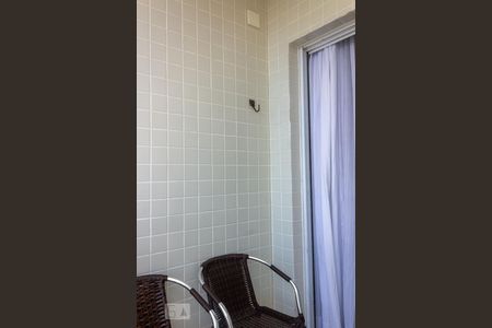 Varanda da sala de apartamento para alugar com 2 quartos, 54m² em Vila Assuncao, Praia Grande