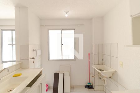 Cozinha de apartamento à venda com 2 quartos, 43m² em Jardim Anton Von Zuben, Campinas