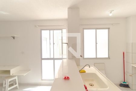 Cozinha de apartamento à venda com 2 quartos, 43m² em Jardim Anton Von Zuben, Campinas