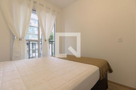 Quarto 1  de apartamento para alugar com 1 quarto, 28m² em Água Branca, São Paulo