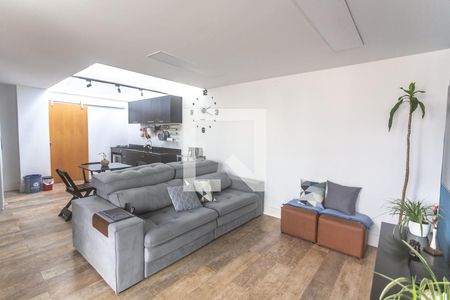 Sala de estar de apartamento à venda com 3 quartos, 122m² em Jardim do Mar, São Bernardo do Campo