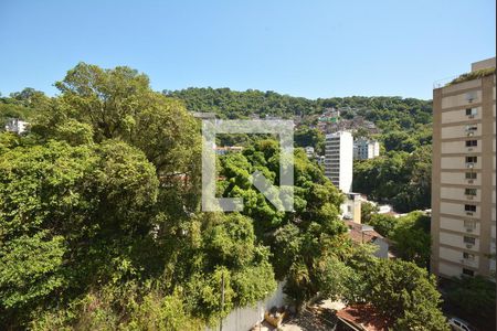 Vista da Sala de apartamento para alugar com 2 quartos, 85m² em Laranjeiras, Rio de Janeiro