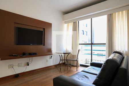 Sala de apartamento para alugar com 1 quarto, 50m² em São Pedro, Belo Horizonte