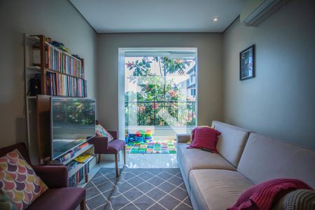 Sala de Estar de apartamento à venda com 2 quartos, 61m² em Vila Guarani (z Sul), São Paulo