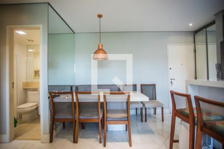 Sala de Jantar de apartamento à venda com 2 quartos, 61m² em Vila Guarani (z Sul), São Paulo