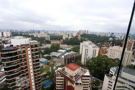 Sala vista de apartamento à venda com 2 quartos, 64m² em Jardim Parque Morumbi, São Paulo