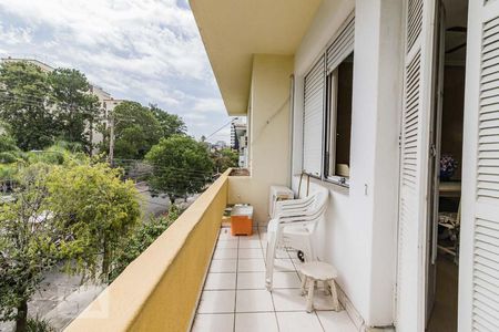 sacada de apartamento à venda com 3 quartos, 104m² em Menino Deus, Porto Alegre