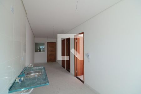 Sala/Cozinha de apartamento à venda com 2 quartos, 45m² em Vila Santa Isabel, São Paulo