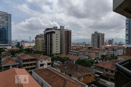 Vista de apartamento para alugar com 2 quartos, 127m² em Aparecida, Santos