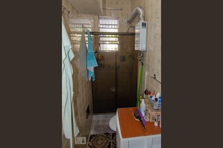 Banheiro de kitnet/studio para alugar com 1 quarto, 27m² em Centro, Rio de Janeiro