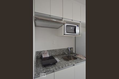 Cozinha de kitnet/studio para alugar com 1 quarto, 23m² em Brás, São Paulo