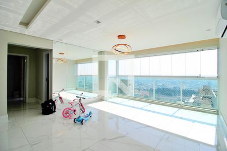 Sala de apartamento para alugar com 3 quartos, 180m² em Campestre, Santo André