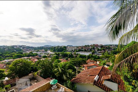 Vista da Sala de casa de condomínio para alugar com 4 quartos, 298m² em Badu, Niterói