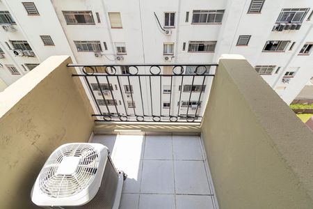 Varanda da Suíte de apartamento para alugar com 1 quarto, 30m² em Jardim Paulista, São Paulo