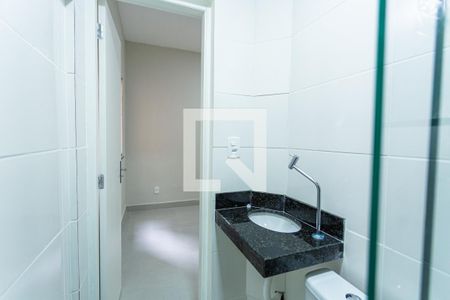 Banheiro da Suíte 1 de apartamento à venda com 3 quartos, 100m² em Centro, Belo Horizonte