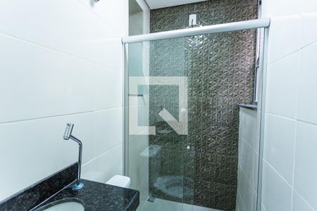 Banheiro da Suíte 1 de apartamento à venda com 3 quartos, 100m² em Centro, Belo Horizonte