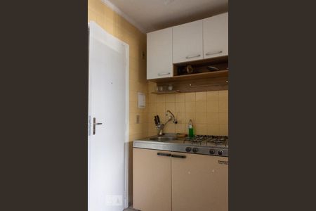 Cozinha de apartamento para alugar com 1 quarto, 22m² em Ocian, Praia Grande