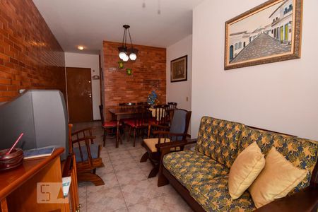 Sala de apartamento para alugar com 2 quartos, 62m² em Parque Enseada, Guarujá