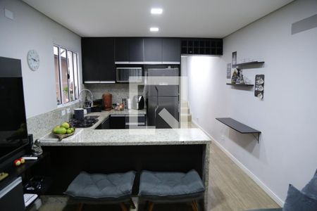 Sala/Cozinha de casa à venda com 2 quartos, 180m² em Jardim Santa Maria, São Paulo