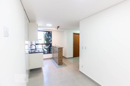 Sala/Cozinha de apartamento para alugar com 1 quarto, 35m² em Vila Ema, São Paulo