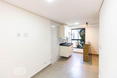 Sala/Cozinha de apartamento para alugar com 1 quarto, 35m² em Vila Ema, São Paulo