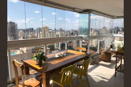 Varanda de apartamento à venda com 3 quartos, 144m² em Perdizes, São Paulo