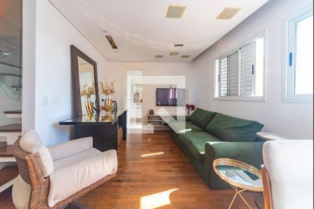 Sala de apartamento para alugar com 2 quartos, 92m² em Casa Branca, Santo André