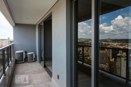 Varanda de apartamento para alugar com 1 quarto, 72m² em Jardim Botânico, Ribeirão Preto