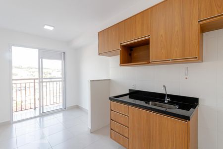 Sala Cozinha de apartamento à venda com 1 quarto, 29m² em Jardim da Glória, São Paulo