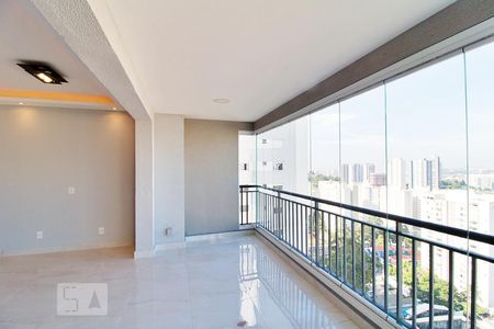 Varanda da Sala de apartamento para alugar com 2 quartos, 90m² em Jardim Caboré, São Paulo